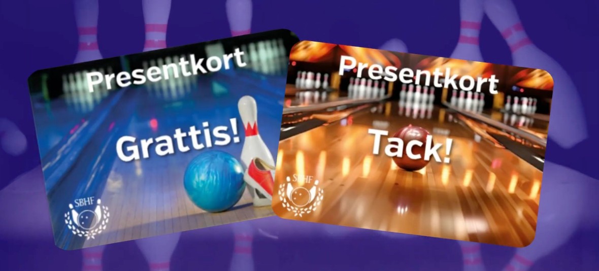 presentkort bowling